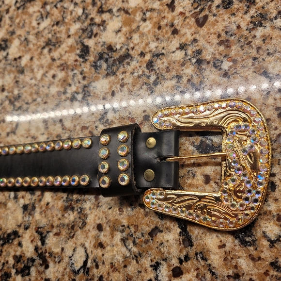 Michael Morrison Rhinestone Women's belt - Picture 6 of 7
